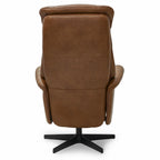 Bonanza Elektrischer Relaxsessel - Echtleder Cognac Braun - FURNHOUSE