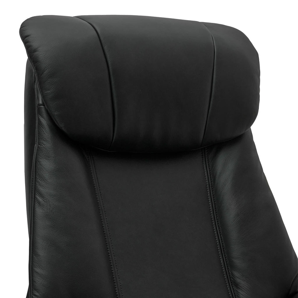 Bonanza Elektrischer Relaxsessel - Echtleder Schwarz - FURNHOUSE