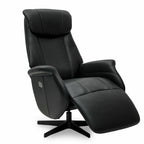 Bonanza Elektrischer Relaxsessel - Echtleder Schwarz - FURNHOUSE