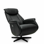 Bonanza Elektrischer Relaxsessel - Echtleder Schwarz - FURNHOUSE