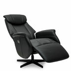 Bonanza Elektrischer Relaxsessel - Echtleder Schwarz - FURNHOUSE