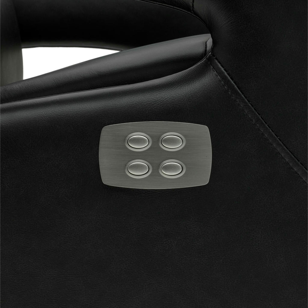 Bull Elektrischer Relaxsessel - Echtleder Schwarz - FURNHOUSE