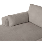 California L-Form Ecksofa Links - Stoffbezug Beige - FURNHOUSE