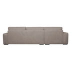 California L-Form Ecksofa Links - Stoffbezug Beige - FURNHOUSE