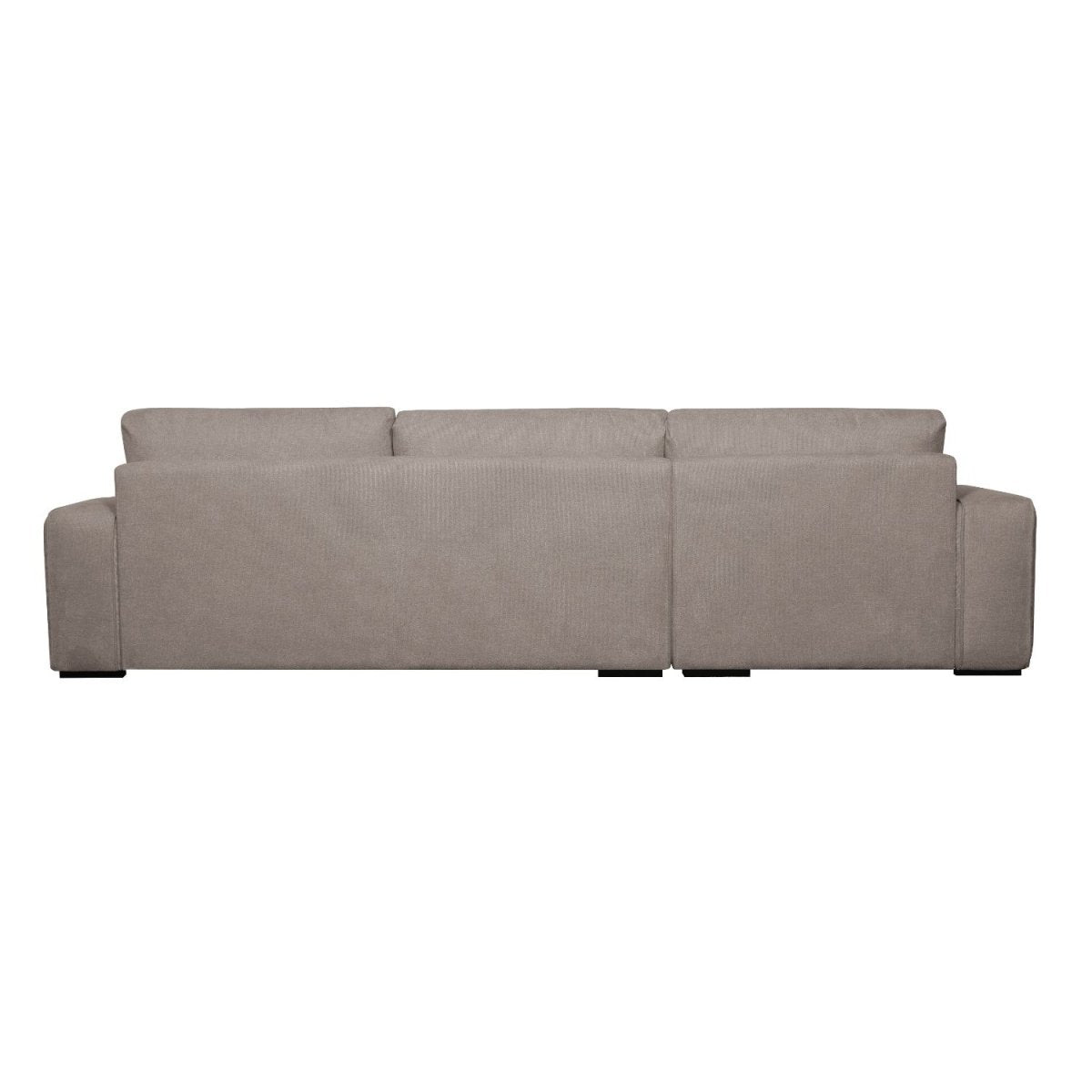 California L-Form Ecksofa Links - Stoffbezug Beige - FURNHOUSE