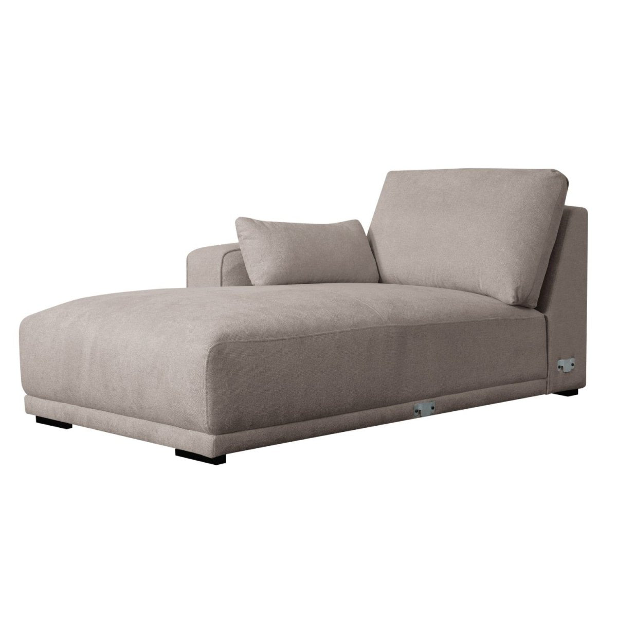 California L-Form Ecksofa Links - Stoffbezug Beige - FURNHOUSE