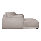 California L-Form Ecksofa Links - Stoffbezug Beige - FURNHOUSE