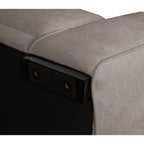 California L-Form Ecksofa Links - Stoffbezug Beige - FURNHOUSE