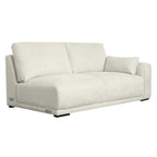 California L-Form Ecksofa Links - Stoffbezug Creme Weiß - FURNHOUSE