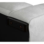 California L-Form Ecksofa Links - Stoffbezug Grau - FURNHOUSE