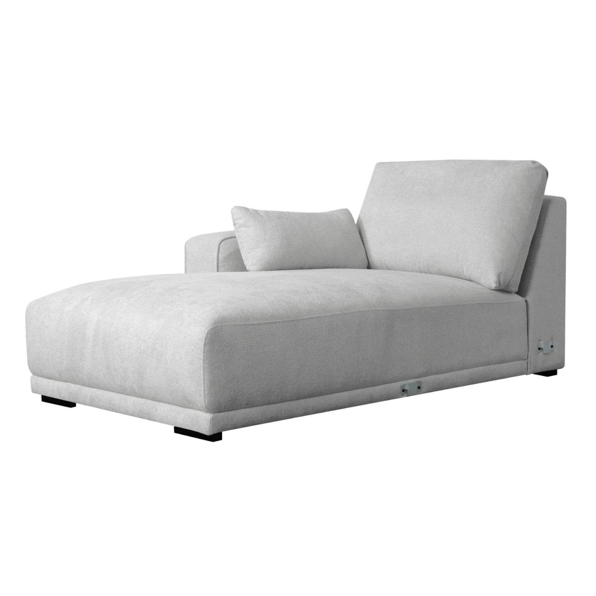 California L-Form Ecksofa Links - Stoffbezug Grau - FURNHOUSE