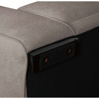 California L-Form Ecksofa Rechts - Stoffbezug Beige - FURNHOUSE