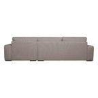California L-Form Ecksofa Rechts - Stoffbezug Beige - FURNHOUSE
