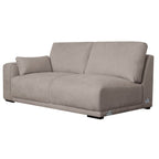 California L-Form Ecksofa Rechts - Stoffbezug Beige - FURNHOUSE