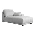 California L-Form Ecksofa Rechts - Stoffbezug Grau - FURNHOUSE