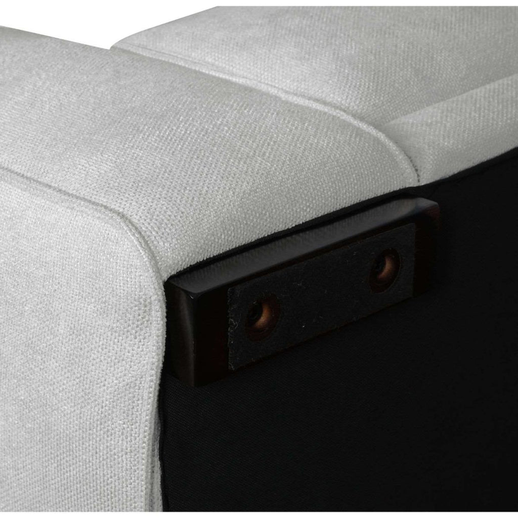 California L-Form Ecksofa Rechts - Stoffbezug Grau - FURNHOUSE