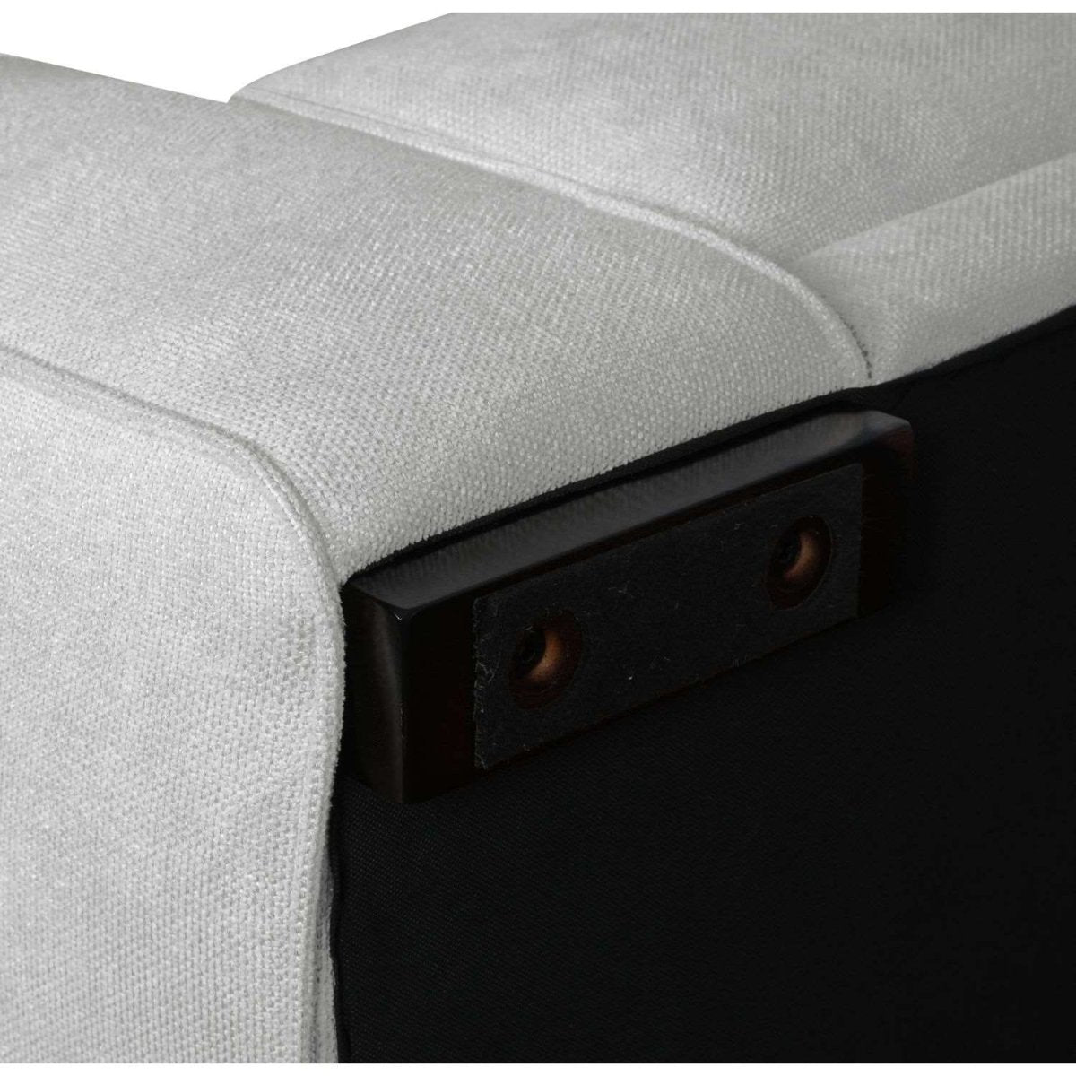 California L-Form Ecksofa Rechts - Stoffbezug Grau - FURNHOUSE