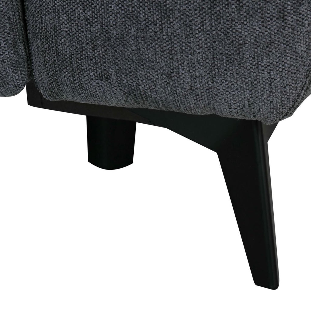 Colorado L-Form Ecksofa Links – mit Elektrische Relaxfunktion, USB - Stoffbezug Grau - FURNHOUSE