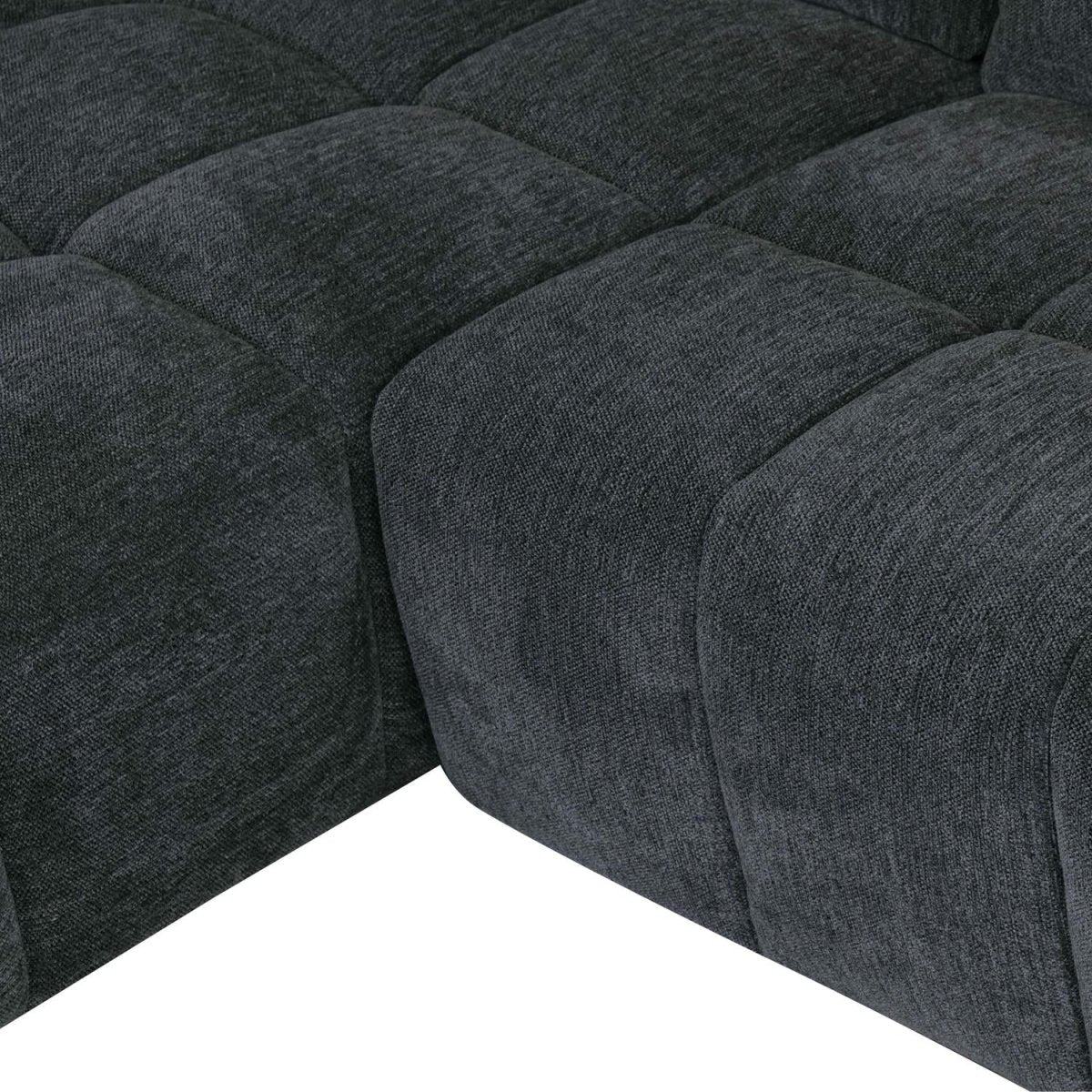Colorado L-Form Ecksofa Links – mit Elektrische Relaxfunktion, USB - Stoffbezug Grau - FURNHOUSE