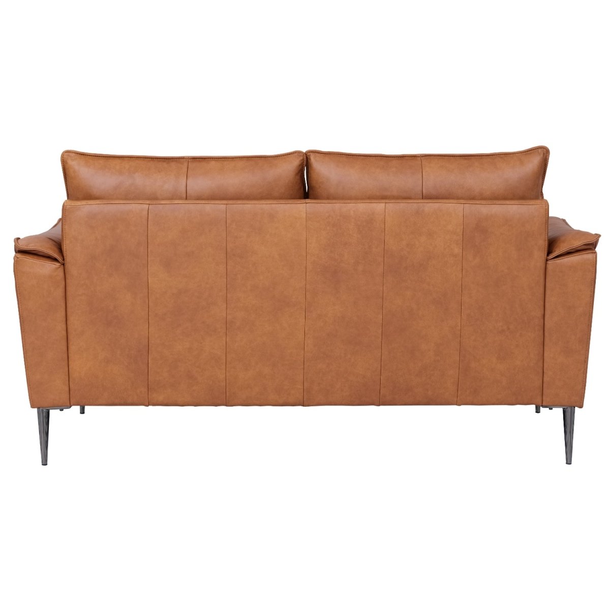 Couchgarnitur 3+2 - Echtleder Cognacbraun - IBBE DESIGN - FURNHOUSE