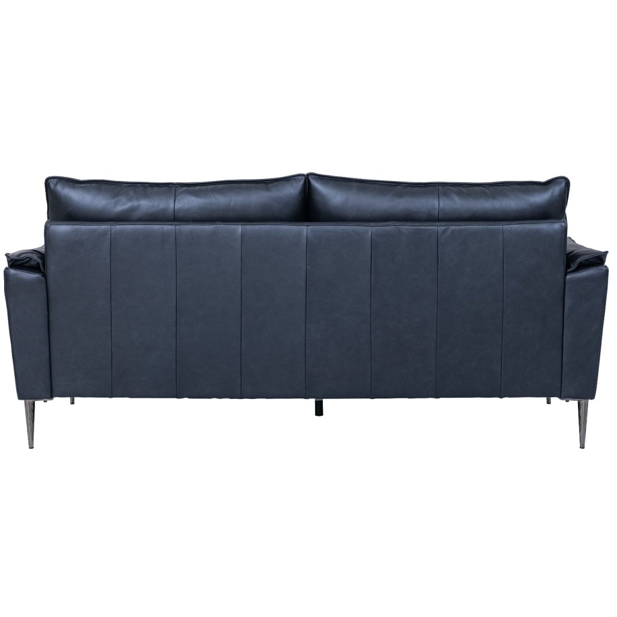 Couchgarnitur 3+2 - Echtleder Schwarz - IBBE DESIGN - FURNHOUSE