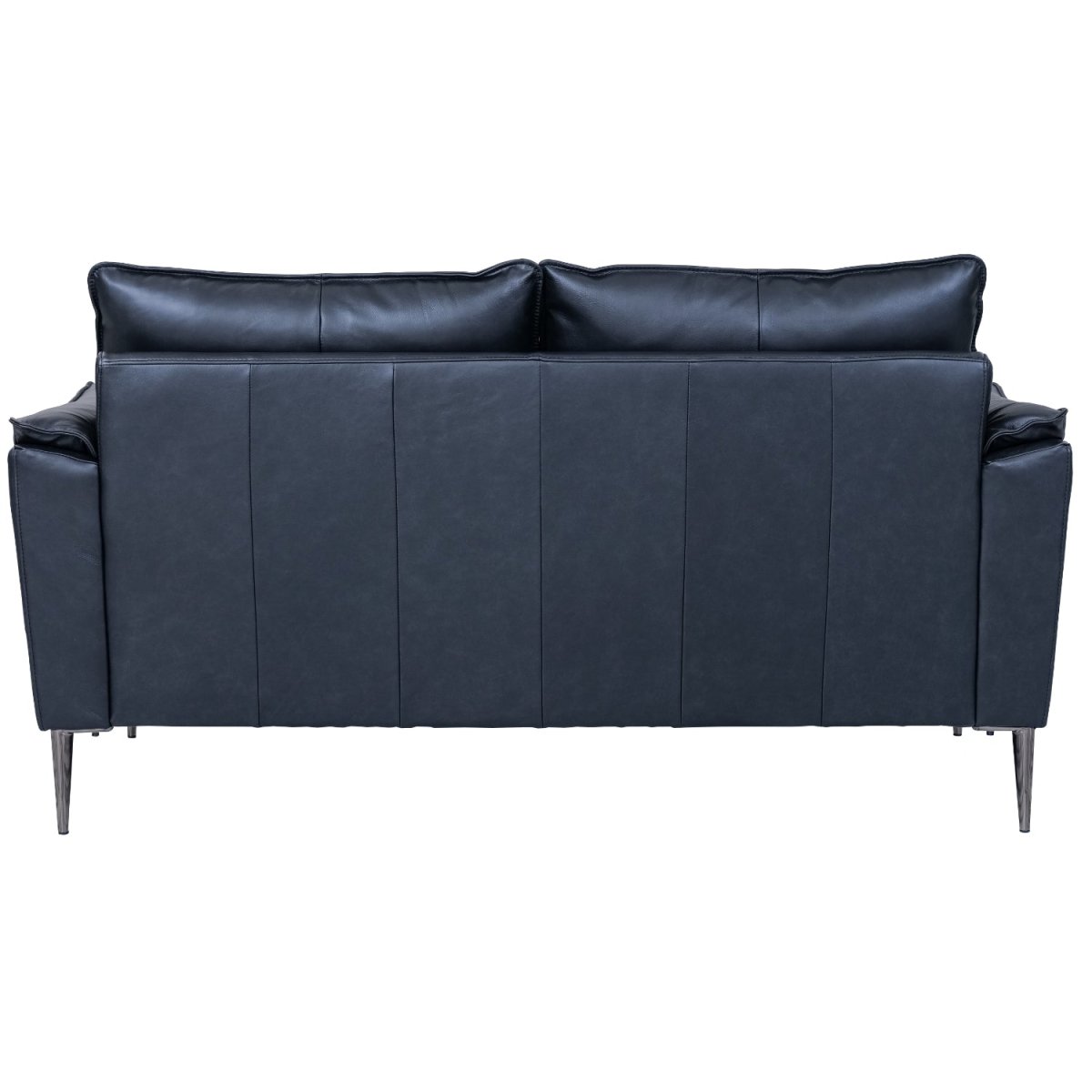 Couchgarnitur 3+2 - Echtleder Schwarz - IBBE DESIGN - FURNHOUSE