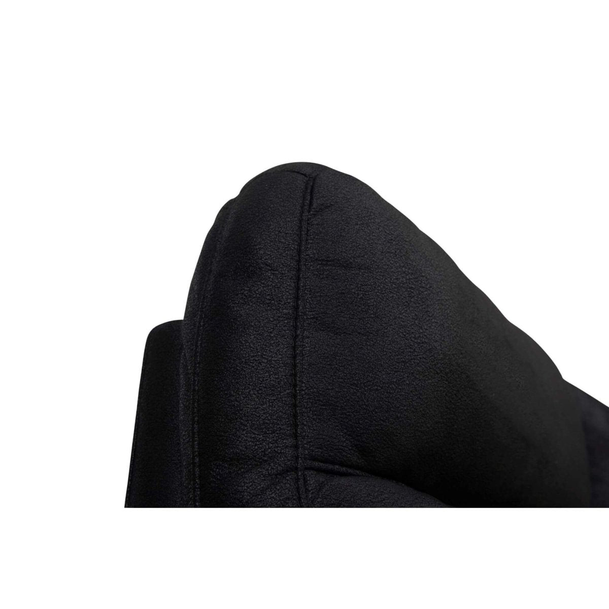 Couchgarnitur 3+2 - mit Elektrische Relaxfunktion, USB - Stoffbezug Schwarz - IBBE DESIGN - FURNHOUSE