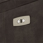 Couchgarnitur 3+2 Selesta - Elektrisch mit USB, Stoff Taupe - FURNHOUSE