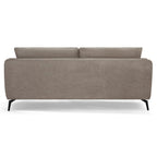 Couchgarnitur 3+2 Selena - Stoff Beige, 197 + 158 cm - FURNHOUSE