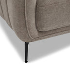 Couchgarnitur 3+2 Selena - Stoff Beige, 197 + 158 cm - FURNHOUSE