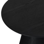 Couchtisch 2er Set ø45/60 cm Tango - Eiche Schwarz - FURNHOUSE