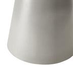 Couchtisch 2er Set ø45/60 cm Tango - Travertine-Optik Grau - FURNHOUSE