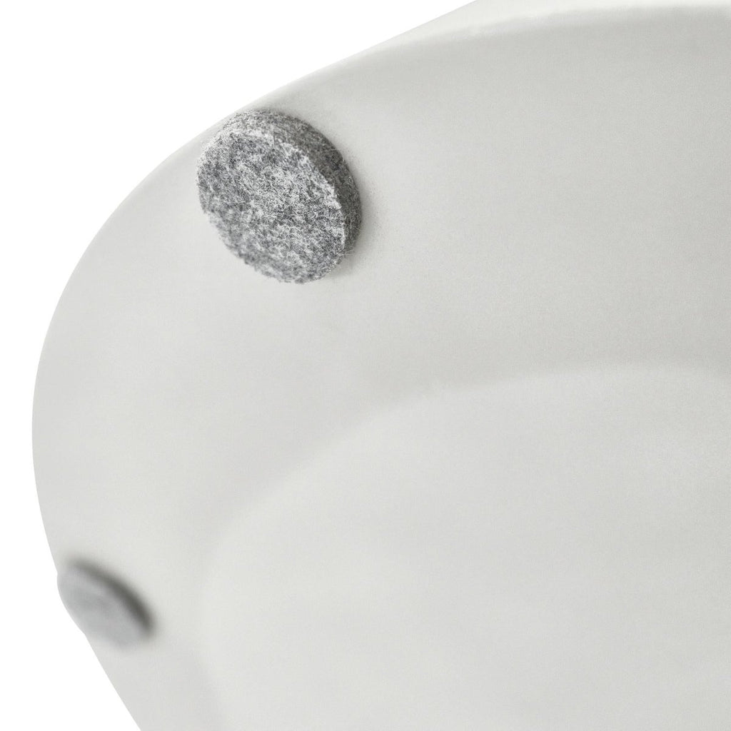 Couchtisch 2er Set ø45/60 cm Tango - Travertine-Optik Grau - FURNHOUSE