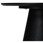 Couchtisch 2er Set ø45/80 cm Tango - Eiche Schwarz - FURNHOUSE