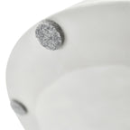 Couchtisch 2er Set ø45/80 cm Tango - Travertine-Optik Grau - FURNHOUSE