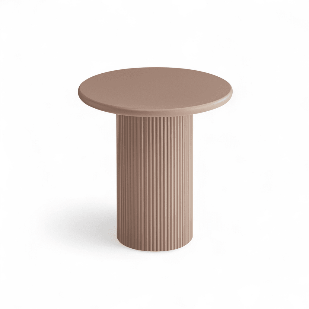 Couchtisch 2er Set ø50/130x70 cm - Mocca Mousse - FURNHOUSE