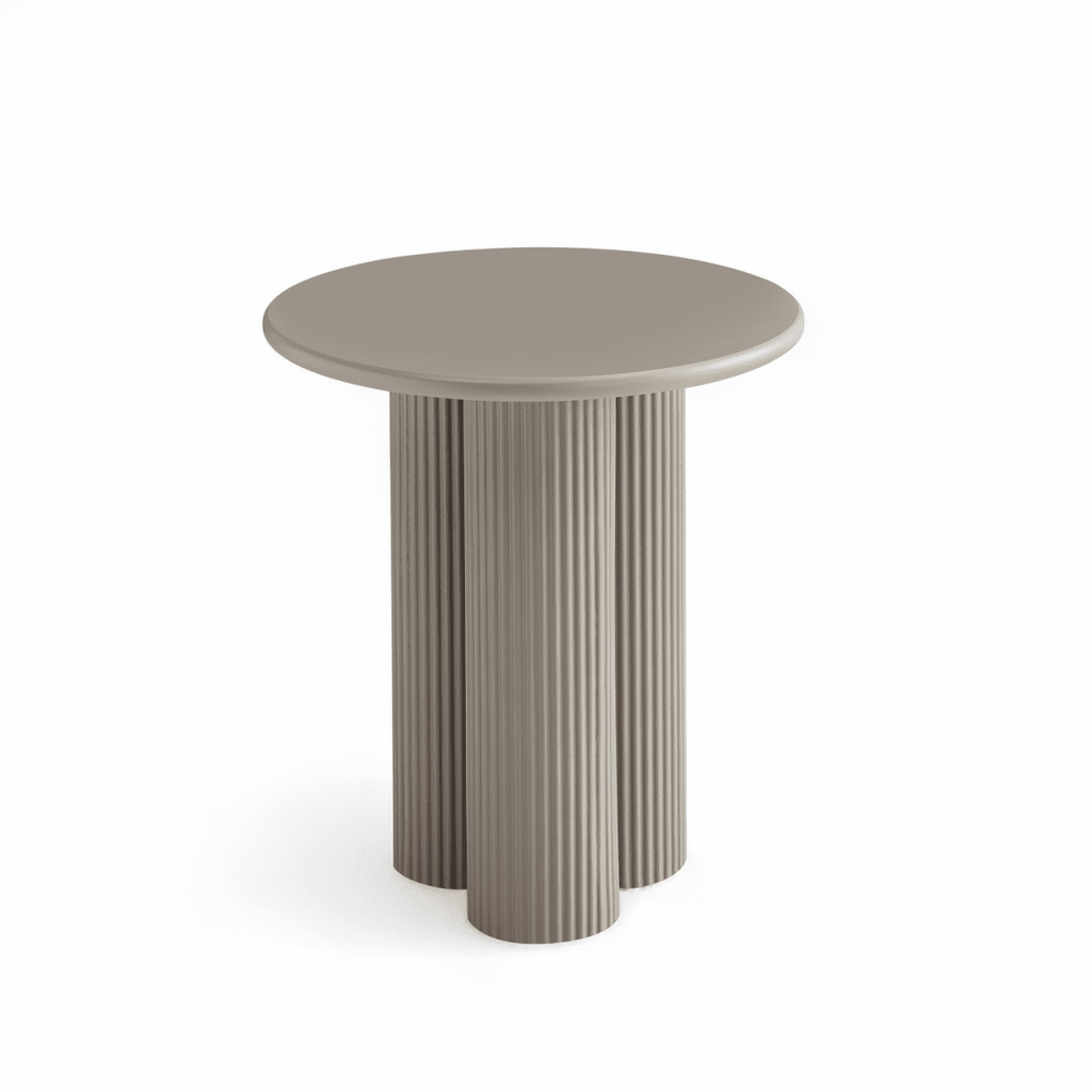 Couchtisch 2er Set ø50/80 cm - Taupe - FURNHOUSE