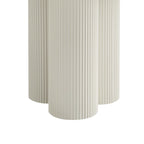 Couchtisch 2er Set ø50/80 cm - Weiß - FURNHOUSE