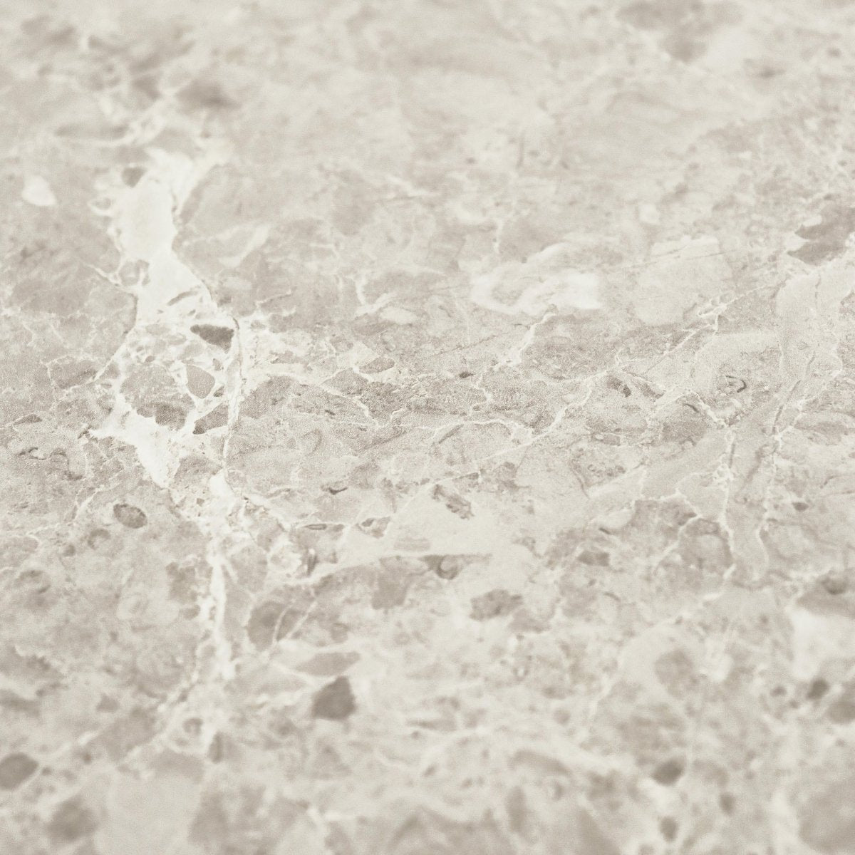 Couchtisch 2er Set ø60/80 cm Easy - Marmoroptik & Lamellenoptik Beige - FURNHOUSE