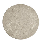 Couchtisch 2er Set ø60/80 cm Easy - Marmoroptik & Lamellenoptik Beige - FURNHOUSE