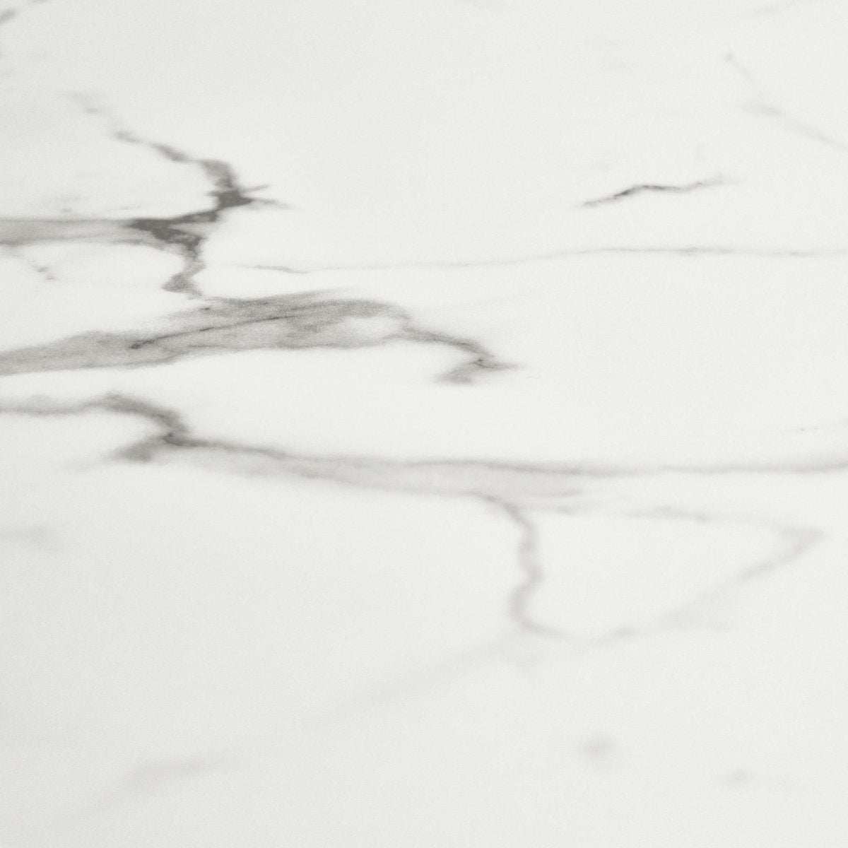 Couchtisch 2er Set ø60/80 cm Easy - Marmoroptik & Lamellenoptik Weiß - FURNHOUSE