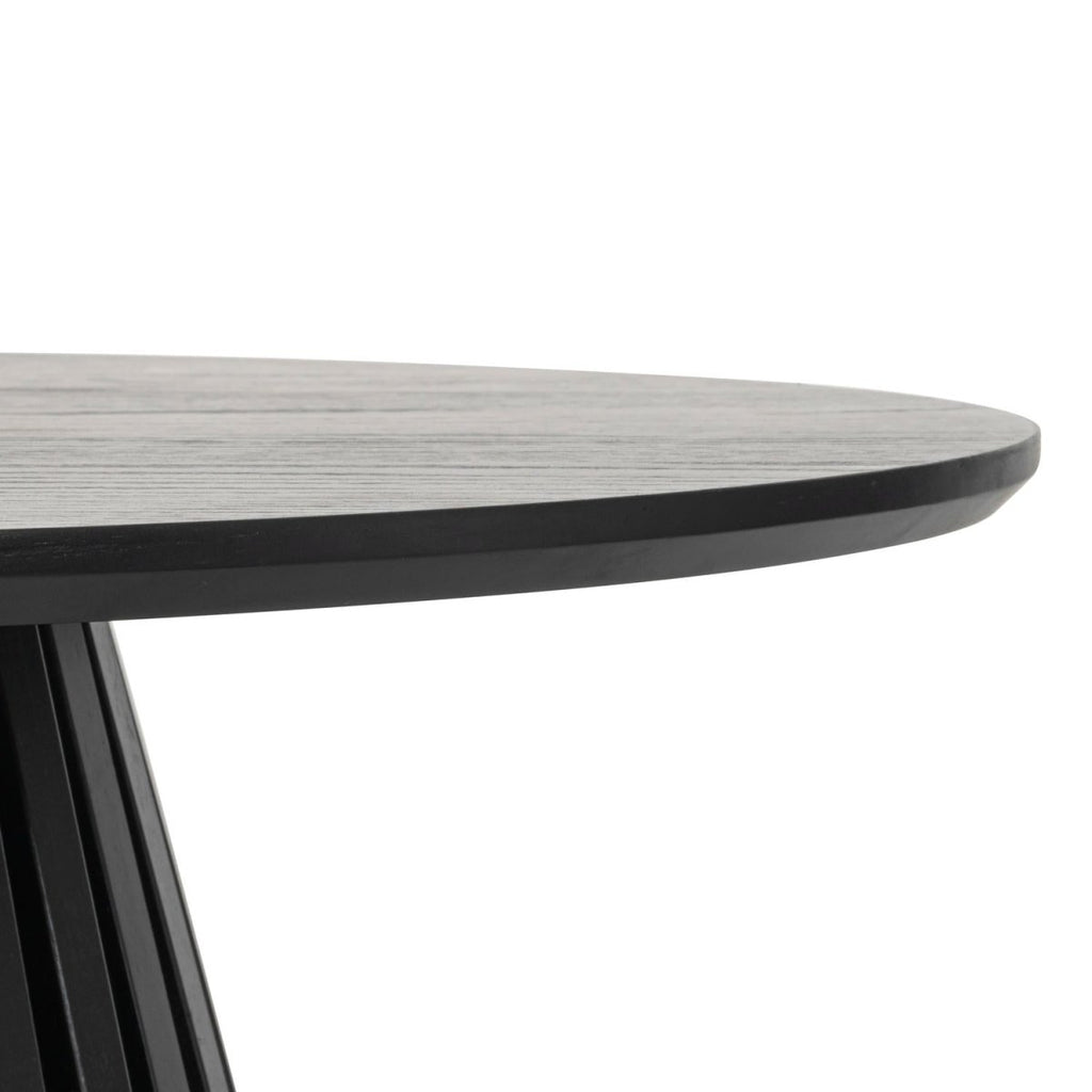 Couchtisch 2er Set ø60/80 cm - Eiche Schwarz - FURNHOUSE