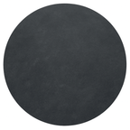 Couchtisch 2er Set ø60/80 cm Tango - Marmoroptik Dunkelgrau - FURNHOUSE