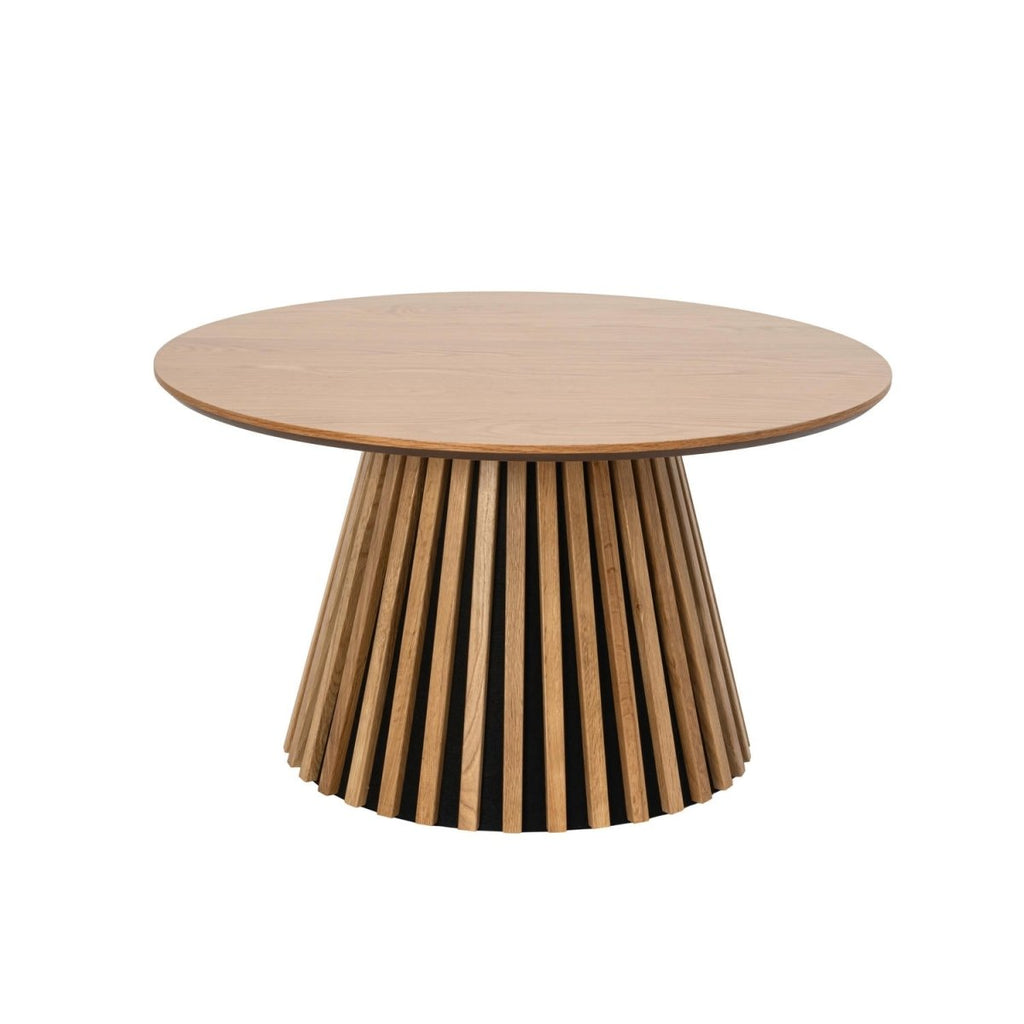 Couchtisch 2er Set ø60/80 cm - Wildeiche Natur - FURNHOUSE