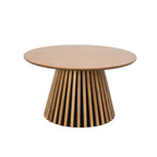 Couchtisch 2er Set ø60/80 cm - Wildeiche Natur - FURNHOUSE