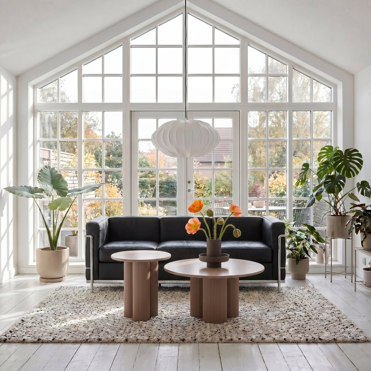 Couchtisch 2er Set ø50/80 cm - Mocca Mousse - IBBE DESIGN - FURNHOUSE