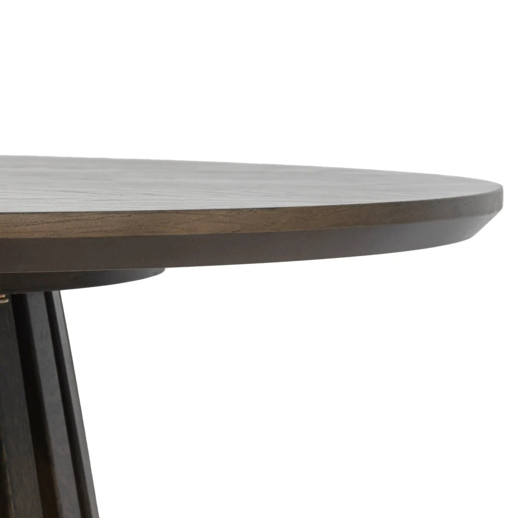 Couchtisch Rund ø80 cm Svendborg - Räuchereiche - FURNHOUSE