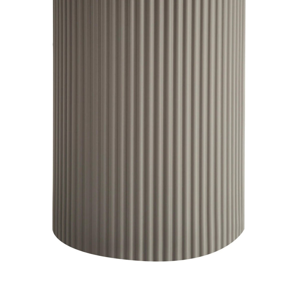 Couchtisch Nierenförmig 130x70 cm - Taupe - FURNHOUSE