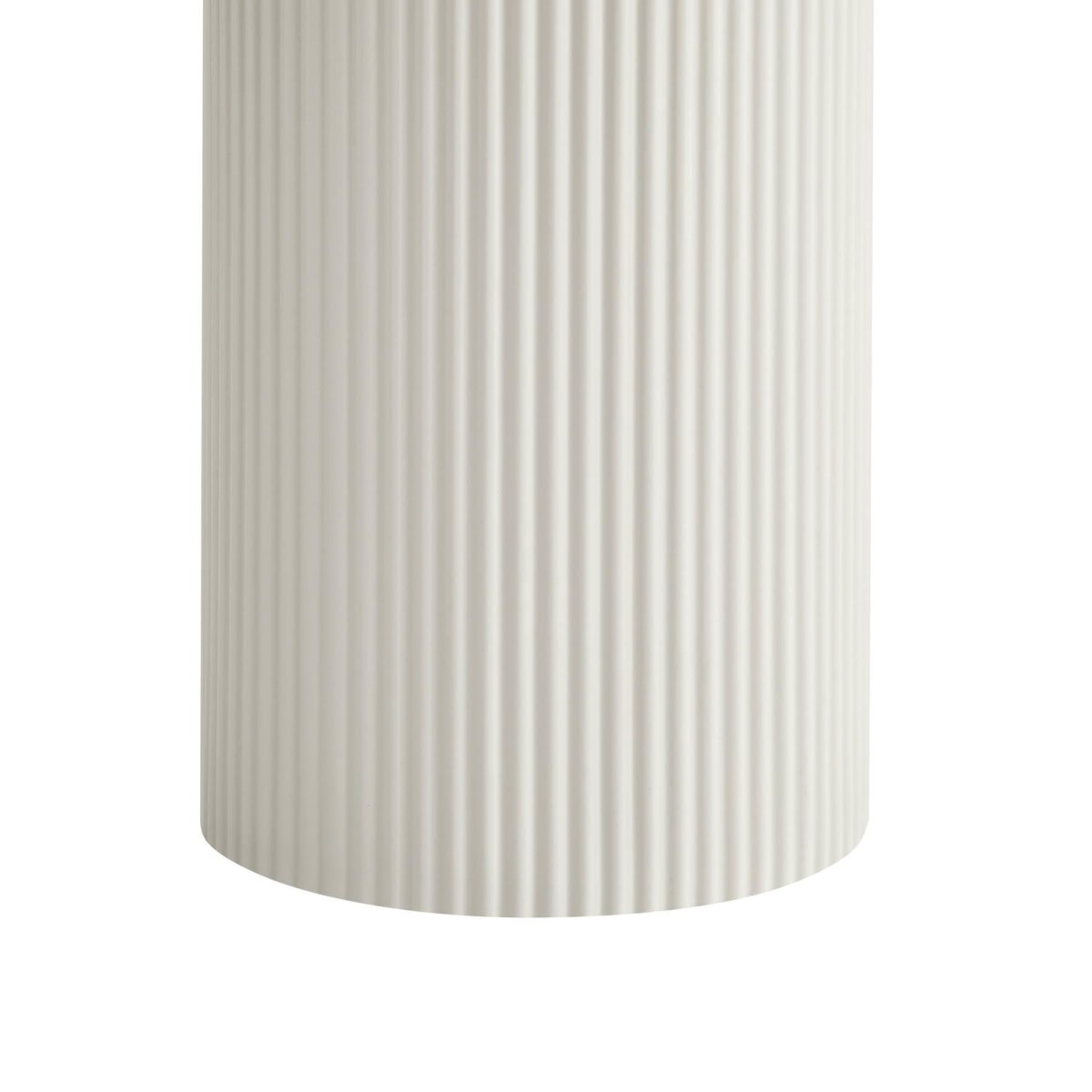 Couchtisch Nierenförmig 130x70 cm - Weiß - FURNHOUSE