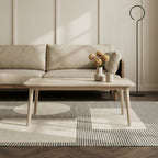 Couchtisch Rechteckig 120x75 cm - Eiche Weiß geöltes - FURNHOUSE